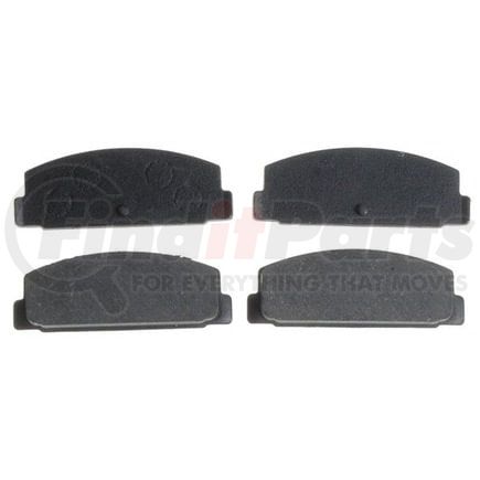 SGD144 by RAYBESTOS - Brake Parts Inc Raybestos Service Grade Organic Disc Brake Pad Set