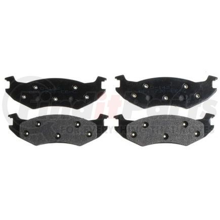 SGD142M by RAYBESTOS - Raybestos Service Grade Metallic Brake Pad Set