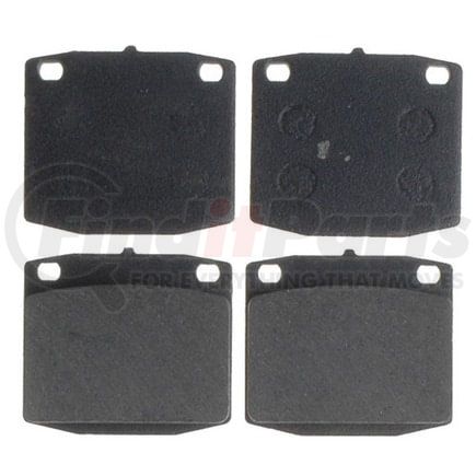 SGD146 by RAYBESTOS - Raybestos Service Grade Organic Brake Pad Set