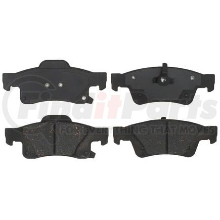 SGD1498C by RAYBESTOS - Raybestos Service Grade Ceramic Brake Pad Set