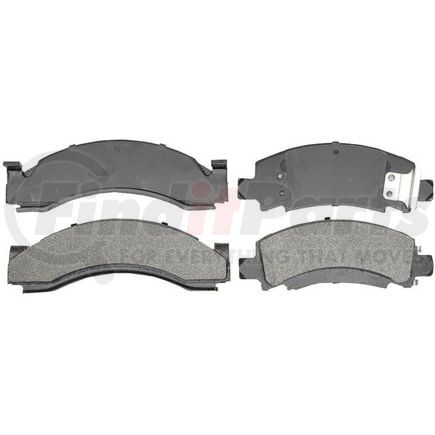 SGD149M by RAYBESTOS - Raybestos Service Grade Metallic Brake Pad Set