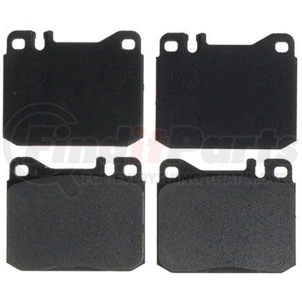 SGD145AM by RAYBESTOS - Raybestos Service Grade Metallic Brake Pad Set