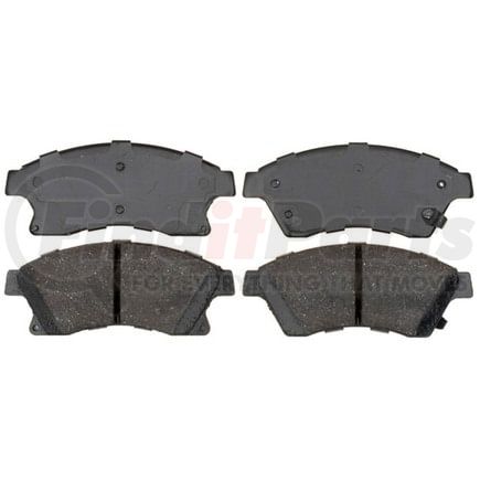 SGD1522C by RAYBESTOS - Raybestos Service Grade Ceramic Brake Pad Set