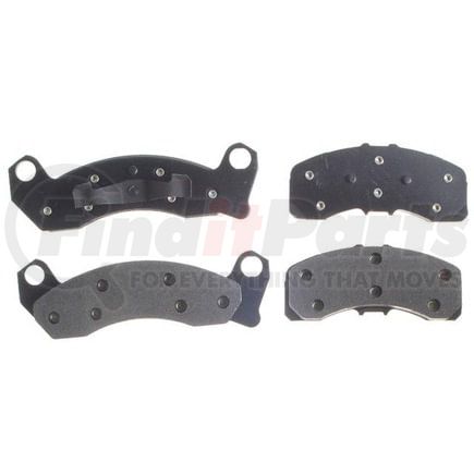 SGD150M by RAYBESTOS - Raybestos Service Grade Metallic Brake Pad Set