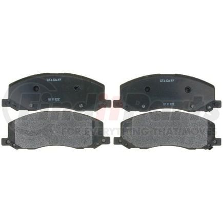 SGD1558M by RAYBESTOS - Raybestos Service Grade Metallic Brake Pad Set