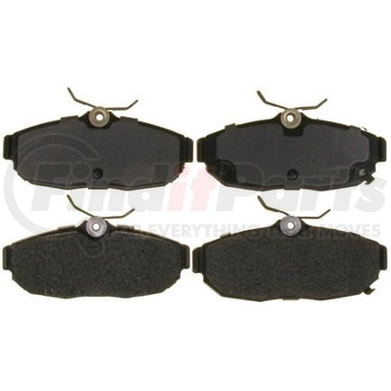 SGD1562M by RAYBESTOS - Raybestos Service Grade Metallic Brake Pad Set