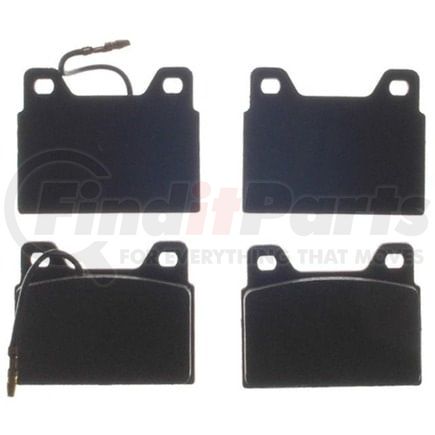 SGD157 by RAYBESTOS - Raybestos Service Grade Organic Brake Pad Set