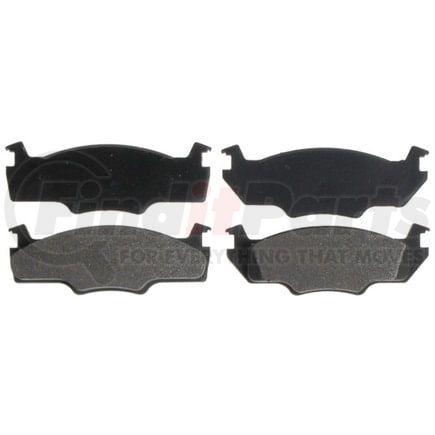 SGD158M by RAYBESTOS - Brake Parts Inc Raybestos Service Grade Metallic Disc Brake Pad Set