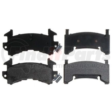 SGD154M by RAYBESTOS - Raybestos Service Grade Metallic Brake Pad Set