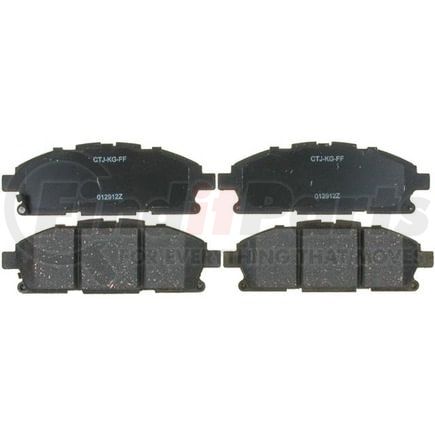 SGD1552C by RAYBESTOS - Brake Parts Inc Raybestos Service Grade Ceramic Disc Brake Pad Set