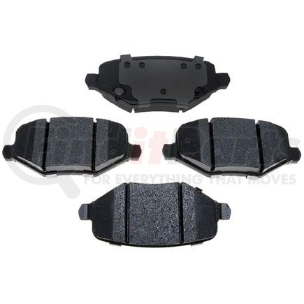 SGD1719C by RAYBESTOS - Raybestos Service Grade Ceramic Brake Pad Set