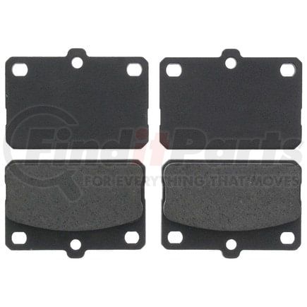 Raybestos SGD169 Disc Brake Pad Set Brake Parts Inc Raybestos Service Grade Overstock Organic Disc Brake Pad Set