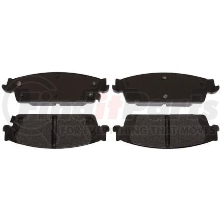 SGD1707C by RAYBESTOS - Raybestos Service Grade Ceramic Brake Pad Set