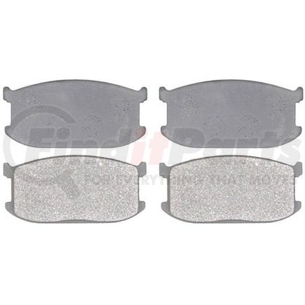 SGD188M by RAYBESTOS - Raybestos Service Grade Metallic Brake Pad Set