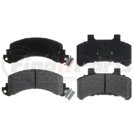 SGD183M by RAYBESTOS - Raybestos Service Grade Metallic Brake Pad Set