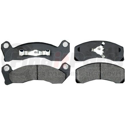 SGD199M by RAYBESTOS - Raybestos Service Grade Metallic Brake Pad Set