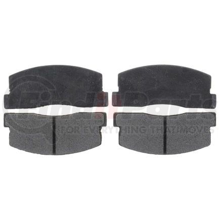 SGD223 by RAYBESTOS - Brake Parts Inc Raybestos Service Grade Overstock Organic Disc Brake Pad Set