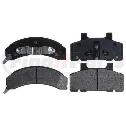 SGD215M by RAYBESTOS - Raybestos Service Grade Metallic Brake Pad Set