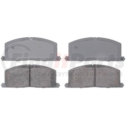 SGD242C by RAYBESTOS - Raybestos Service Grade Ceramic Brake Pad Set