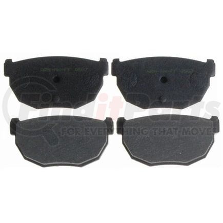 SGD231 by RAYBESTOS - Raybestos Service Grade Organic Brake Pad Set