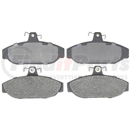Raybestos SGD255M Disc Brake Pad Set Raybestos Service Grade Metallic Brake Pad Set
