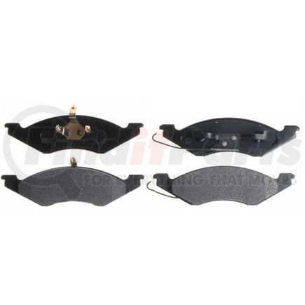 SGD257M by RAYBESTOS - Raybestos Service Grade Metallic Brake Pad Set