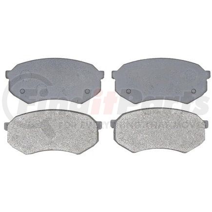 SGD258M by RAYBESTOS - Raybestos Service Grade Metallic Brake Pad Set