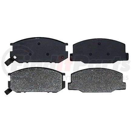 SGD245M by RAYBESTOS - Raybestos Service Grade Metallic Brake Pad Set