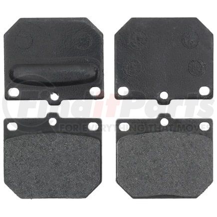 SGD246 by RAYBESTOS - Brake Parts Inc Raybestos Service Grade Overstock Organic Disc Brake Pad Set