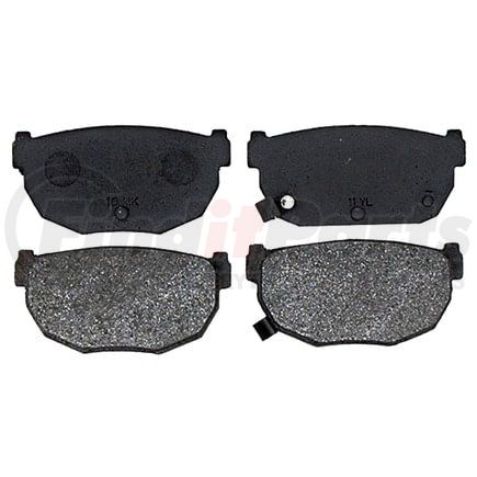 SGD272M by RAYBESTOS - Raybestos Service Grade Metallic Brake Pad Set