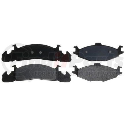 SGD259M by RAYBESTOS - Raybestos Service Grade Metallic Brake Pad Set