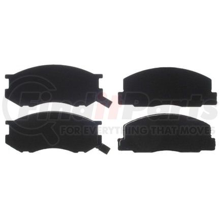 SGD263M by RAYBESTOS - Raybestos Service Grade Metallic Brake Pad Set