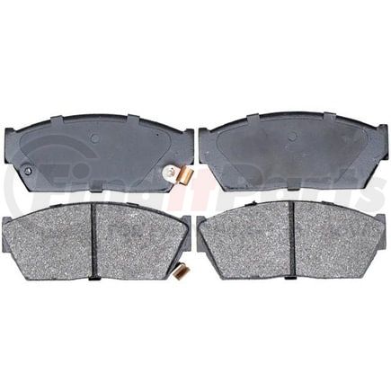 SGD276M by RAYBESTOS - Raybestos Service Grade Metallic Brake Pad Set