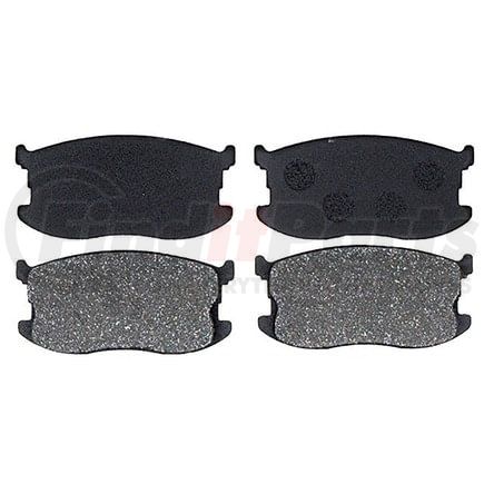 SGD297M by RAYBESTOS - Raybestos Service Grade Metallic Brake Pad Set