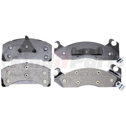 Raybestos SGD310M Disc Brake Pad Set Raybestos Service Grade Metallic Brake Pad Set