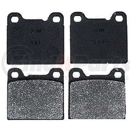 SGD31BM by RAYBESTOS - Raybestos Service Grade Metallic Brake Pad Set