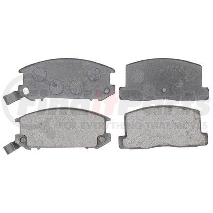 SGD309 by RAYBESTOS - Raybestos Service Grade Organic Brake Pad Set