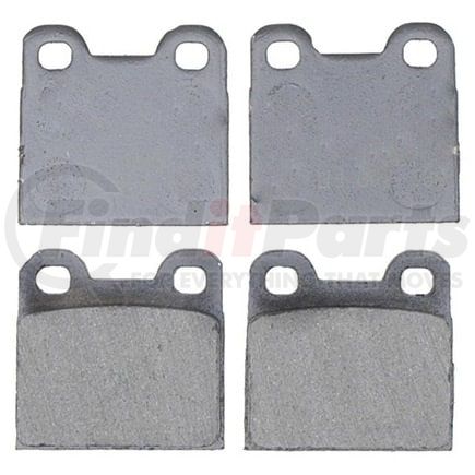 SGD30A by RAYBESTOS - Raybestos Service Grade Organic Brake Pad Set