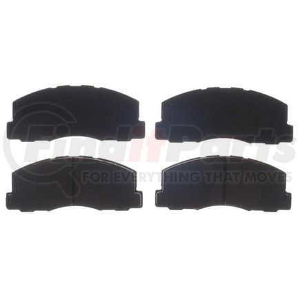 SGD328M by RAYBESTOS - Raybestos Service Grade Metallic Brake Pad Set