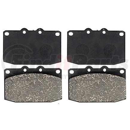 SGD331C by RAYBESTOS - Raybestos Service Grade Ceramic Brake Pad Set