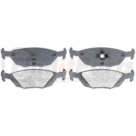 SGD322M by RAYBESTOS - Raybestos Service Grade Metallic Brake Pad Set