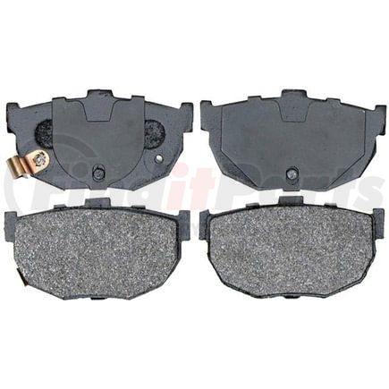 SGD323M by RAYBESTOS - Raybestos Service Grade Metallic Brake Pad Set