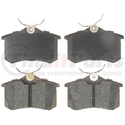 SGD340AC by RAYBESTOS - Raybestos Service Grade Ceramic Brake Pad Set