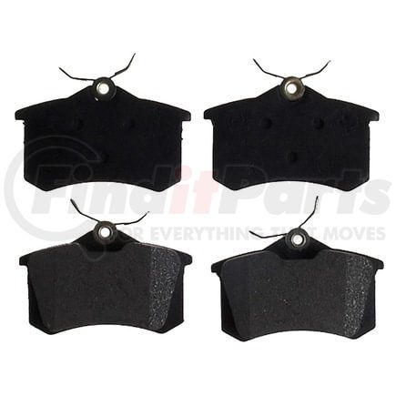 SGD340AM by RAYBESTOS - Brake Parts Inc Raybestos Service Grade Metallic Disc Brake Pad Set