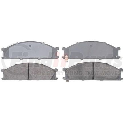 SGD333C by RAYBESTOS - Raybestos Service Grade Ceramic Brake Pad Set