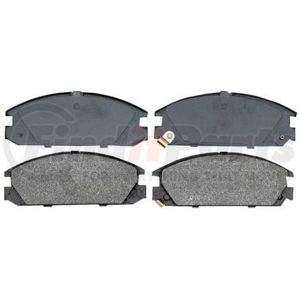 SGD334M by RAYBESTOS - Raybestos Service Grade Metallic Brake Pad Set