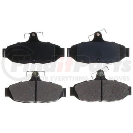 SGD347 by RAYBESTOS - Raybestos Service Grade Organic Brake Pad Set