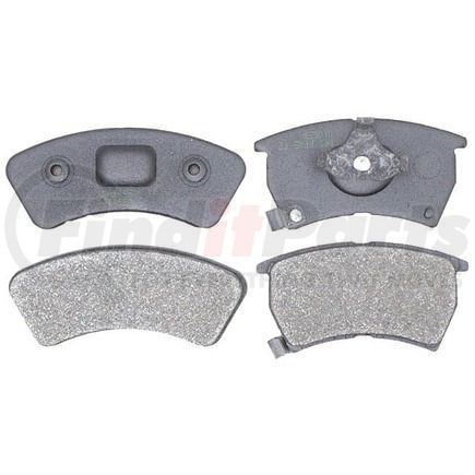 SGD348M by RAYBESTOS - Raybestos Service Grade Metallic Brake Pad Set