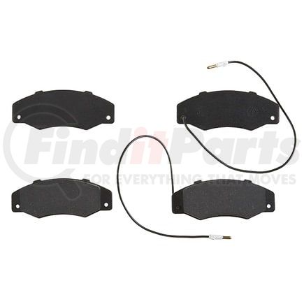 SGD351 by RAYBESTOS - Brake Parts Inc Raybestos Service Grade Overstock Organic Disc Brake Pad Set