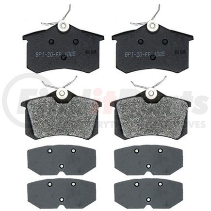 SGD340M by RAYBESTOS - Raybestos Service Grade Metallic Brake Pad Set